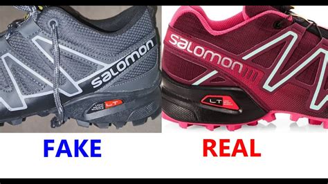 salomon shoes fake vs real|salomon scam.